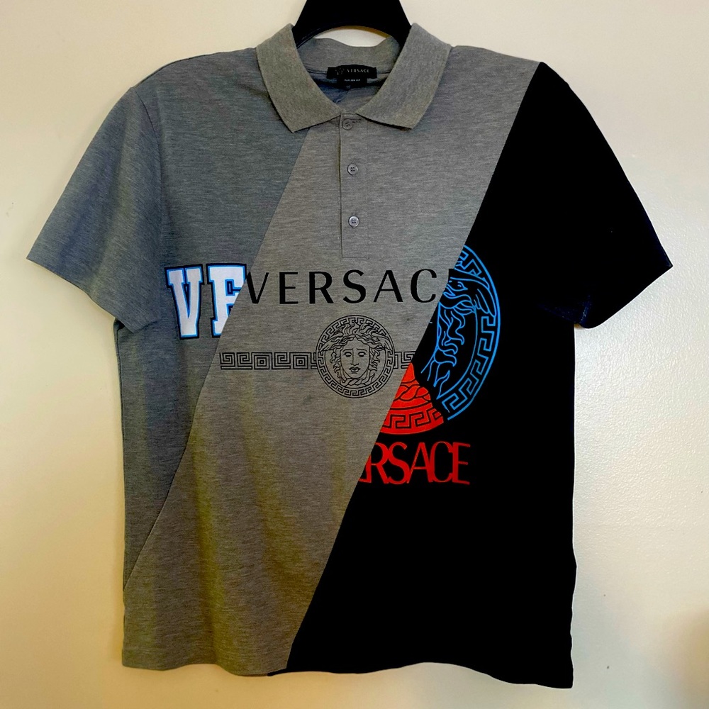 Authentic Versace polo shirt XL